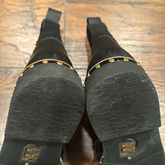 NEW! Free People Atlas Womens Pull On Leather Ankle Boots - Size 39 EU/ 9 US - Picture 10 of 13